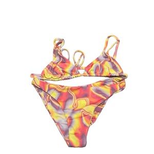 Lonely ghost tie dye bikini size small